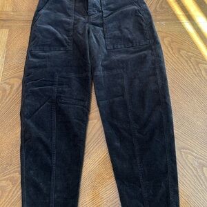 Banana Republic Women’s Corduroy Barrel Pant in Chocolate